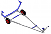 Vision Stacking launch trolley 250