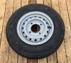 165x13 8ply wheel and tyre 4x5.5inch pcd 670KG