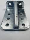 Snipe Multi Roller Cross Member 6 Hole Mount Bracket (Galvinsed)