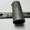 Welded Jockey Wheel Bracket to suit Aluminium Trolley