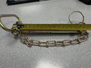 Locking pin  25.4mm x 152mm usable length Trailer Tow Hitch Pin