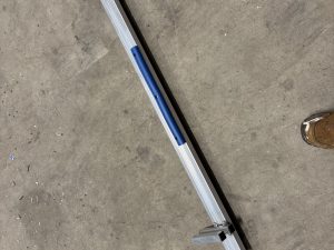 Axle standard for alluminium trolleys