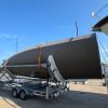 Cape31 trailer High Mode and Keel Raise