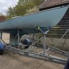 Yacht trailer single axle 1500kg