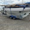 Yacht trailer double axle 3500kg