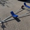 Albacore Twin cradle Alluminium launch trolley