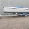Yacht trailer RS Aira  single axle 1600kg Lifting Keel