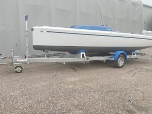 Yacht trailer RS Aira  single axle 1600kg Lifting Keel