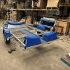 Yacht trailer RS Aira  single axle 1600kg Lifting Keel