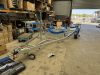 Yacht trailer RS Aira  single axle 1600kg Lifting Keel