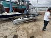 Aluminium RS 700 Gunwhale Hung launch trolley (275)